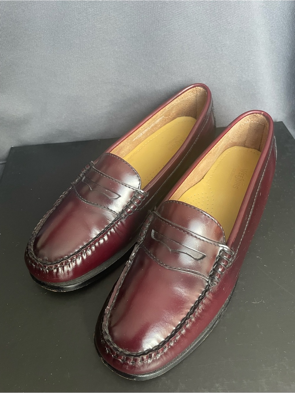 G.H. Bass Weejuns Penny Loafers Burgundy US W 7